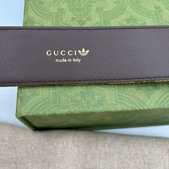 Unisex Gucci, X Adidas,marmont GG belt size 34 inches/85 cm - Picture 13 of 13
